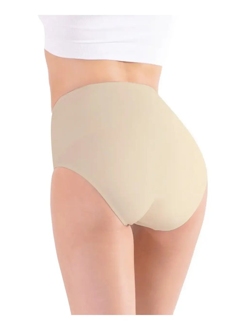 Afslankende slip met platte buik effect Nude - Kiabi