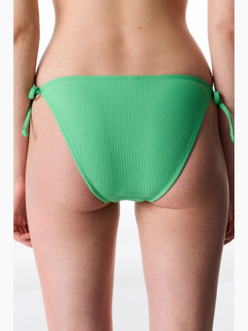 Aida bikinibroekje met middelhoge taille en structuur penti - Kiabi