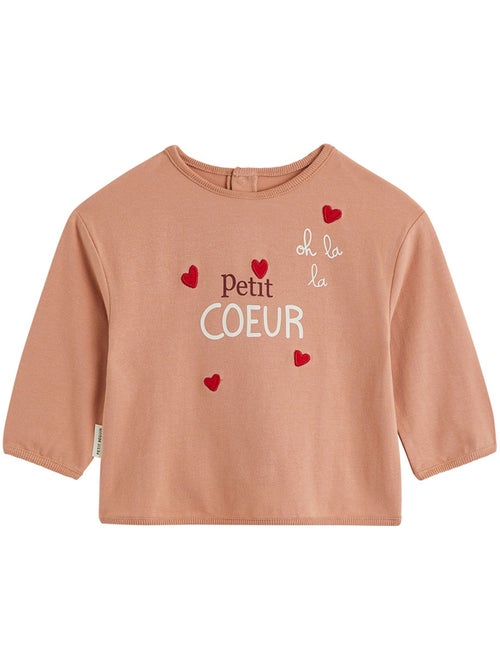 Aimée 2-pack baby T-shirts met lange mouwen - Kiabi Aimée 2-pack baby T-shirts met lange mouwen - Kiabi