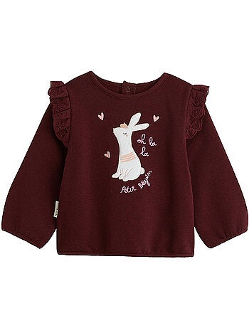 Aimée baby fleece sweatshirt