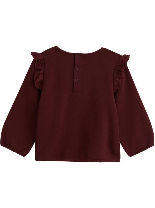 Aimée baby fleece sweatshirt - Kiabi
