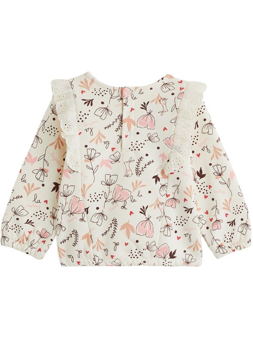 Aimée baby fleece sweatshirt - Kiabi