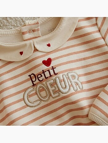 Aimée baby fleece sweatshirt
