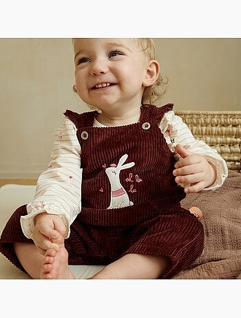 Aimée corduroy babyoveralls