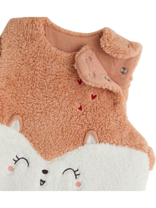 Aimée fluwelen winterslaapzak met afneembare hoezen - Kiabi Aimée fluwelen winterslaapzak met afneembare hoezen - Kiabi