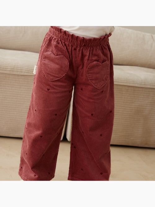 Aimée kindercorduroy broek - Kiabi