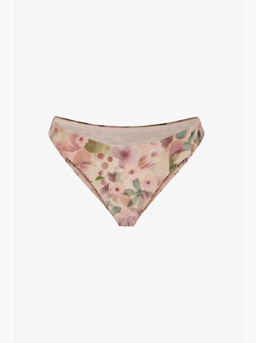 Aires extra super bloemen, glinsterende bikinibroekje met middelhoge taille penti - Kiabi Aires extra super bloemen, glinsterende bikinibroekje met middelhoge taille penti - Kiabi