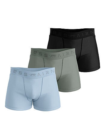 Airness lot de 3 boxers homme en coton predator airness