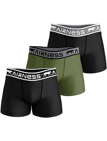 Airness lot de 3 boxers homme en coton starter airness