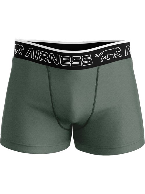 Airness lot de 5 boxers homme en coton colorés starter airness - Kiabi Airness lot de 5 boxers homme en coton colorés starter airness - Kiabi