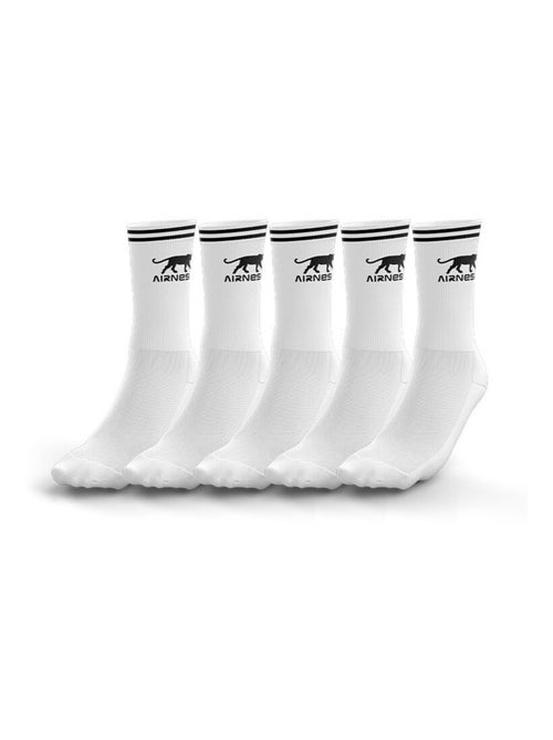Airness lot de 5 paires de tennis homme logo sur tige et rayures airness - Kiabi Airness lot de 5 paires de tennis homme logo sur tige et rayures airness - Kiabi