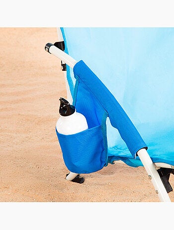 Aktive beach chaise de plage pliante 50x49x66 cm