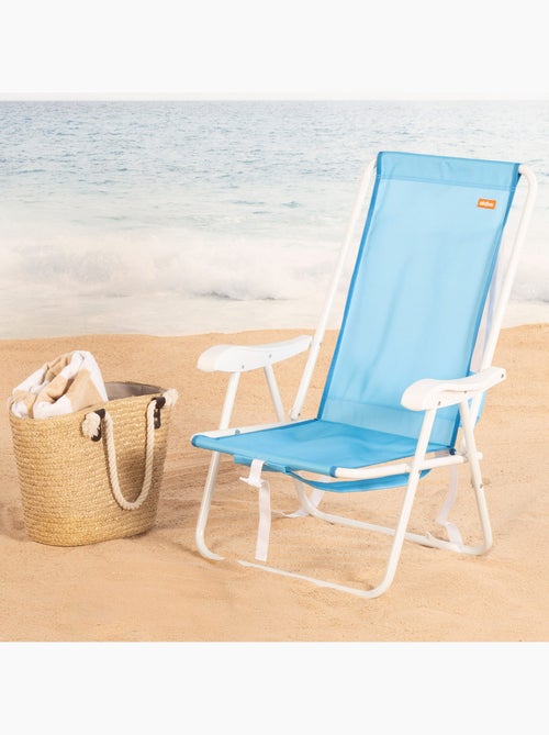 Aktive beach sac à dos pliable pour chaise de plage avec poche 44x40x81 cm - Kiabi