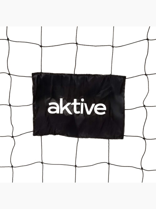 Aktive but de football en acier 180x60x120 cm avec filet robuste et 6 piquets - Kiabi
