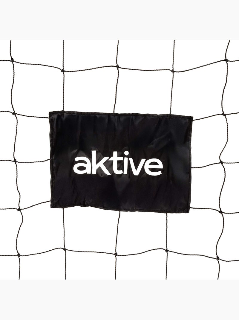 Aktive but de football en acier 180x60x120 cm avec filet robuste et 6 piquets N/A - Kiabi