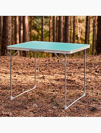 Aktive camping table de camping pliante 80x60x70 cm