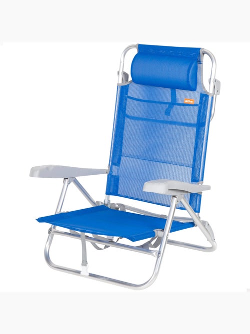 Aktive chaise de plage basse multipositions 47x49x82 cm gomera - Kiabi Aktive chaise de plage basse multipositions 47x49x82 cm gomera - Kiabi