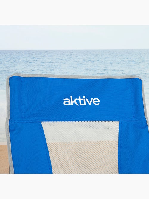 Aktive chaise de plage pliante en tissu - Kiabi