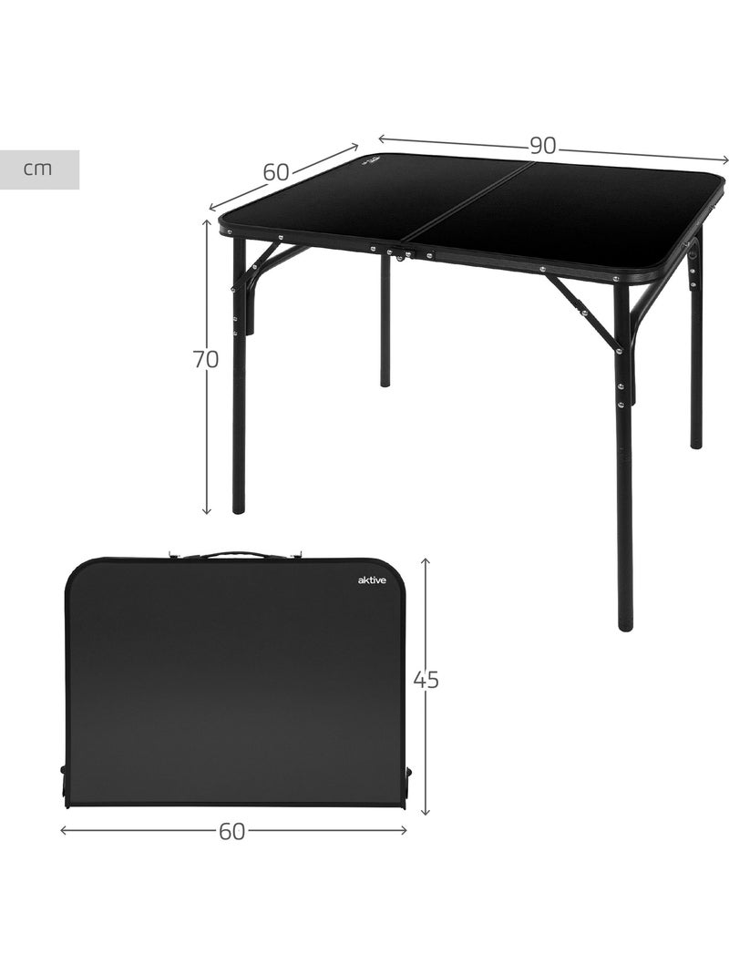 Aktive housse de table de camping pliante antidérapante avec système de nivellement Noir - Kiabi