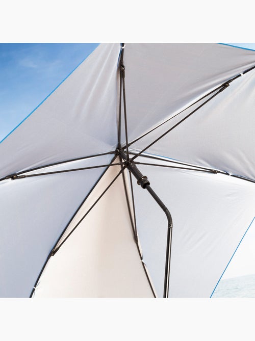 Aktive klapstoel met parasol en bekerhouder 50x49x65 cm blauw - Kiabi Aktive klapstoel met parasol en bekerhouder 50x49x65 cm blauw - Kiabi