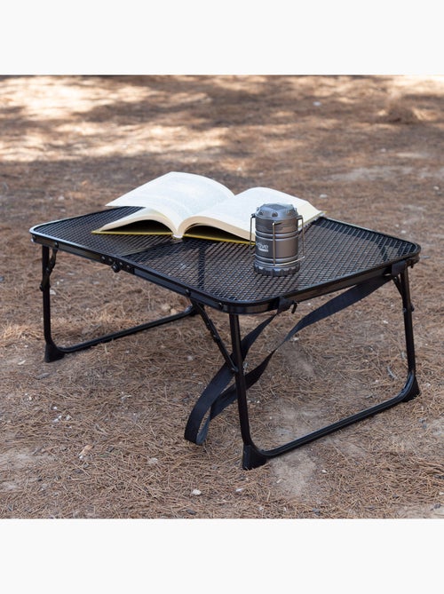 Aktive kleine opvouwbare campingtafel, anti-kantel en ultralichte draagtas voor barbecue - Kiabi