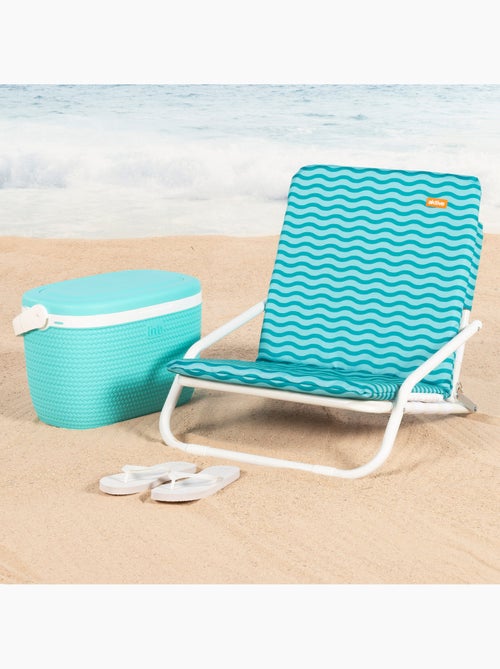 Aktive lichtgewicht strandstoel met handvat 46x60x50 cm - Kiabi