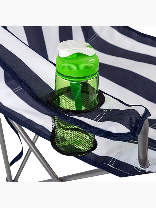 Aktive lot de 2 chaises de camping hautes 45x47x82 cm - Kiabi