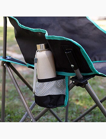 Aktive lot de 2 chaises de camping pliantes 50x47x74 cm