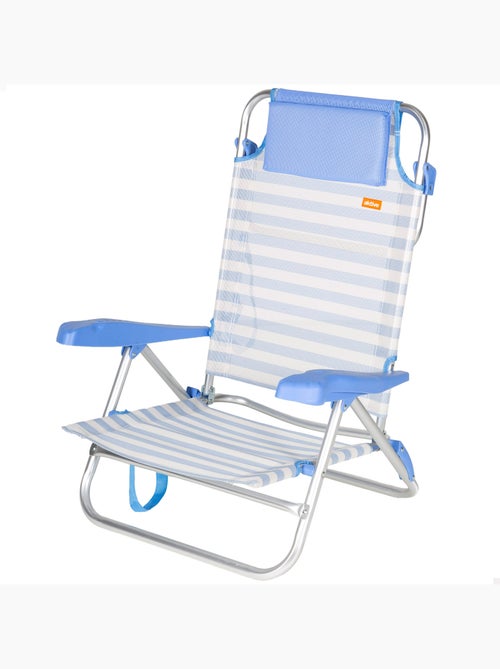 Aktive multi-positionele opvouwbare strandstoel 48x50x80 cm - Kiabi Aktive multi-positionele opvouwbare strandstoel 48x50x80 cm - Kiabi
