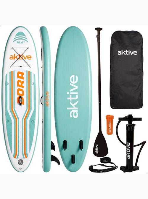 Aktive opblaasbaar paddleboard voor beginners 10,6'' - Kiabi