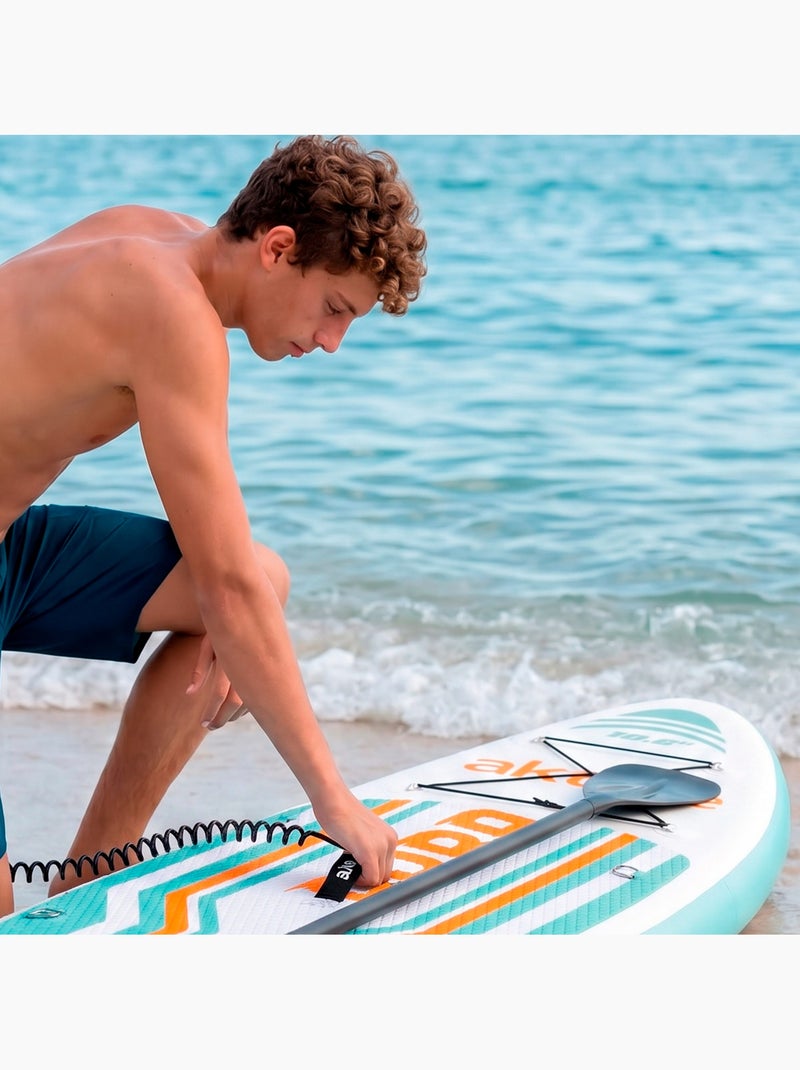 Aktive opblaasbaar paddleboard voor beginners 10,6'' N.v.t. - Kiabi