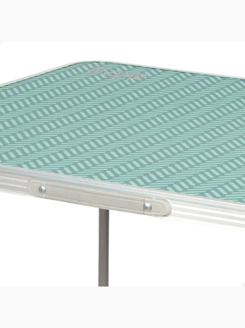 Aktive opklapbare campingtafel 80x60x70 cm Turkoois - Kiabi