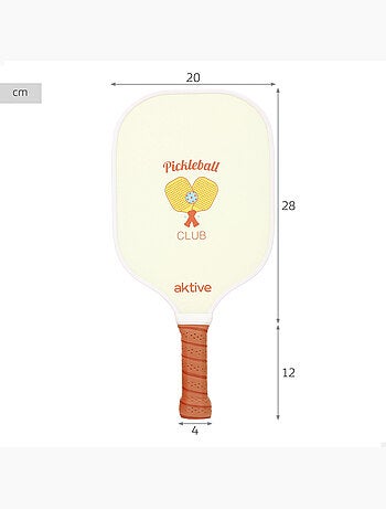 Aktive pickleball racketset 20x1x40 cm