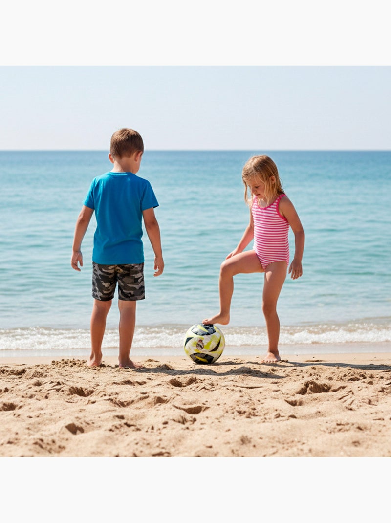 Aktive real madrid ballon de plage en néoprène t5 (21 cm) N/A - Kiabi