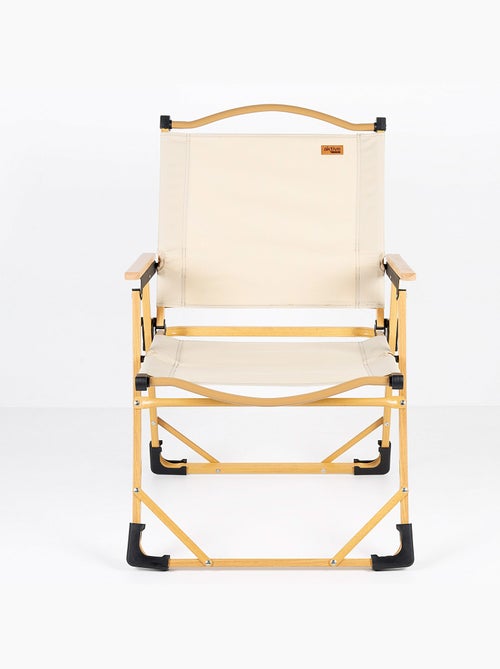 Aktive set van 2 glampingstoelen 47x51x77 cm crème - Kiabi Aktive set van 2 glampingstoelen 47x51x77 cm crème - Kiabi