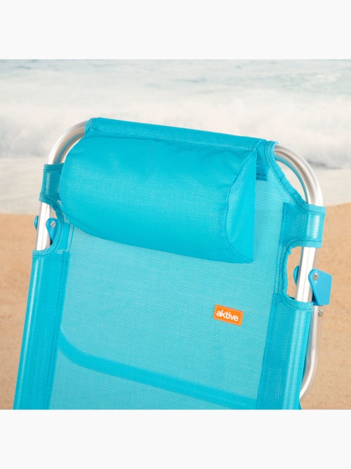 Aktive set van 2 lage, verstelbare strandstoelen 48x46x84 cm - Kiabi Aktive set van 2 lage, verstelbare strandstoelen 48x46x84 cm - Kiabi
