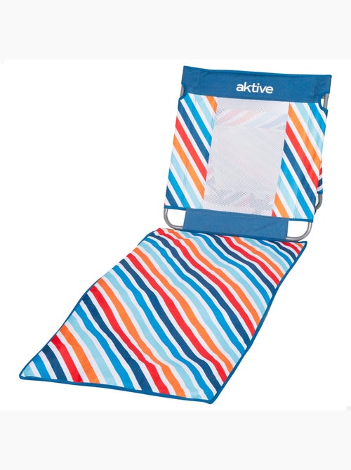 Aktive strandmat met verstelbare rugleuning en koelbox - Kiabi Aktive strandmat met verstelbare rugleuning en koelbox - Kiabi