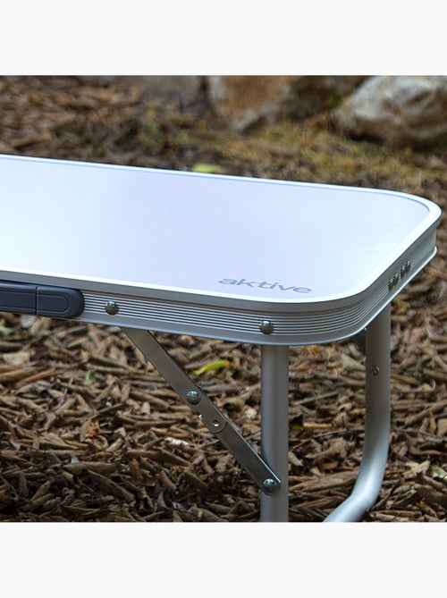 Aktive table de camping basse en aluminium - Kiabi Aktive table de camping basse en aluminium - Kiabi