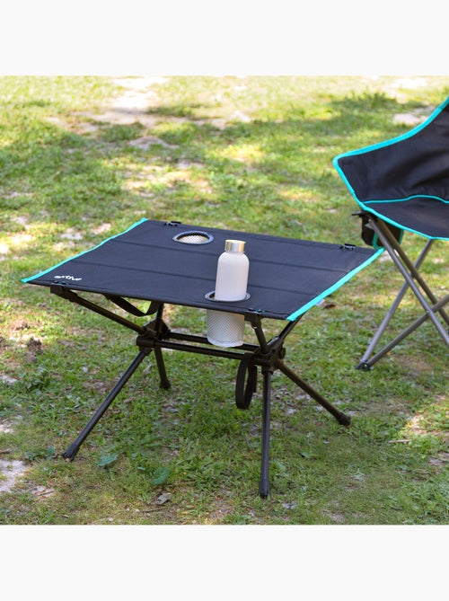 Aktive table de camping pliante 62x56x42 cm avec porte-gobelet - Kiabi Aktive table de camping pliante 62x56x42 cm avec porte-gobelet - Kiabi