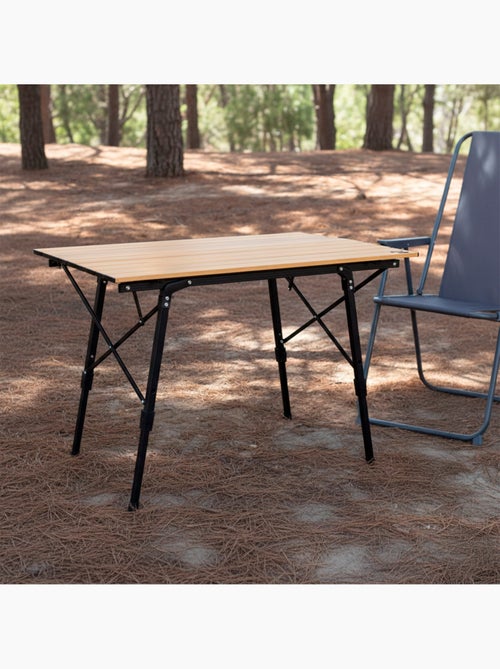 Aktive table pliante de glamping à hauteur réglable - Kiabi Aktive table pliante de glamping à hauteur réglable - Kiabi