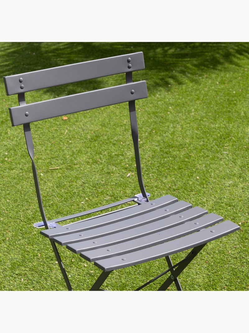Aktive terrasset 60x70 cm Grijs - Kiabi