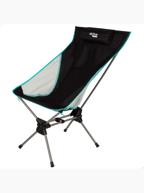Aktive ultracompacte opvouwbare campingstoel met kussen - Kiabi Aktive ultracompacte opvouwbare campingstoel met kussen - Kiabi