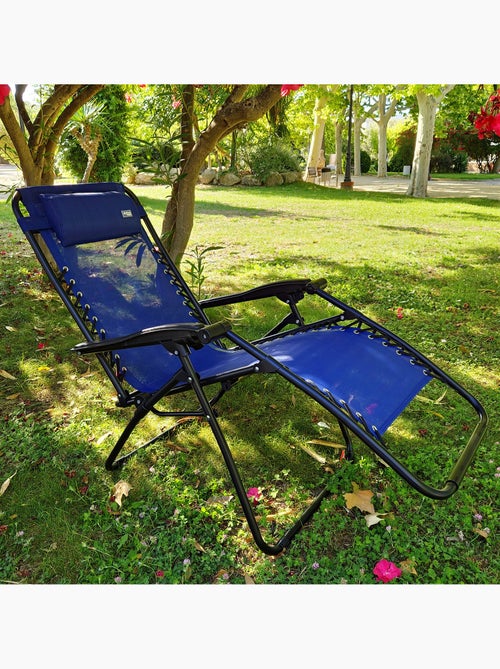 Aktive zero gravity opklapbare tuinstoel, 2 standen - Kiabi Aktive zero gravity opklapbare tuinstoel, 2 standen - Kiabi