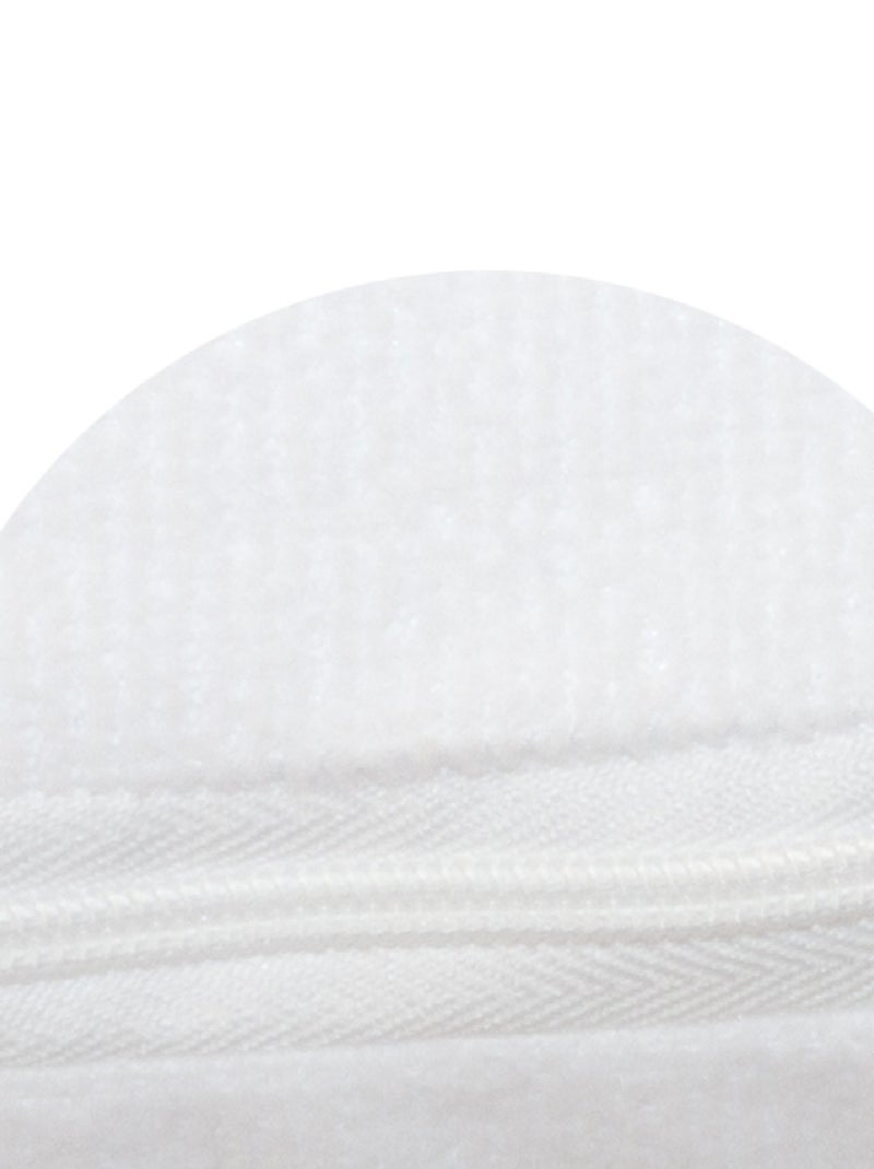 Alèse bébé intégrale zippé en microfibre - Babycalin Blanc - Kiabi