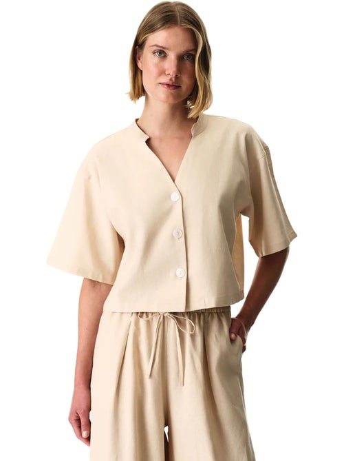 Alice chemise à manches courtes penti - Kiabi Alice chemise à manches courtes penti - Kiabi