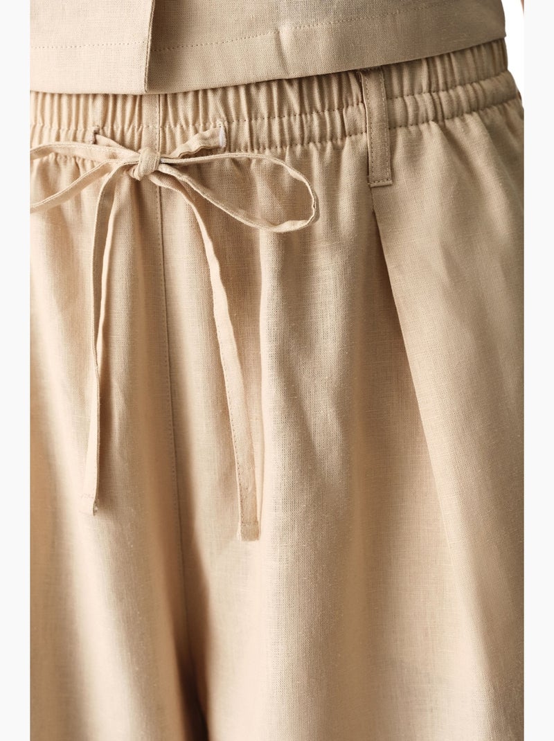 Alice pantalon penti Beige argile - Kiabi