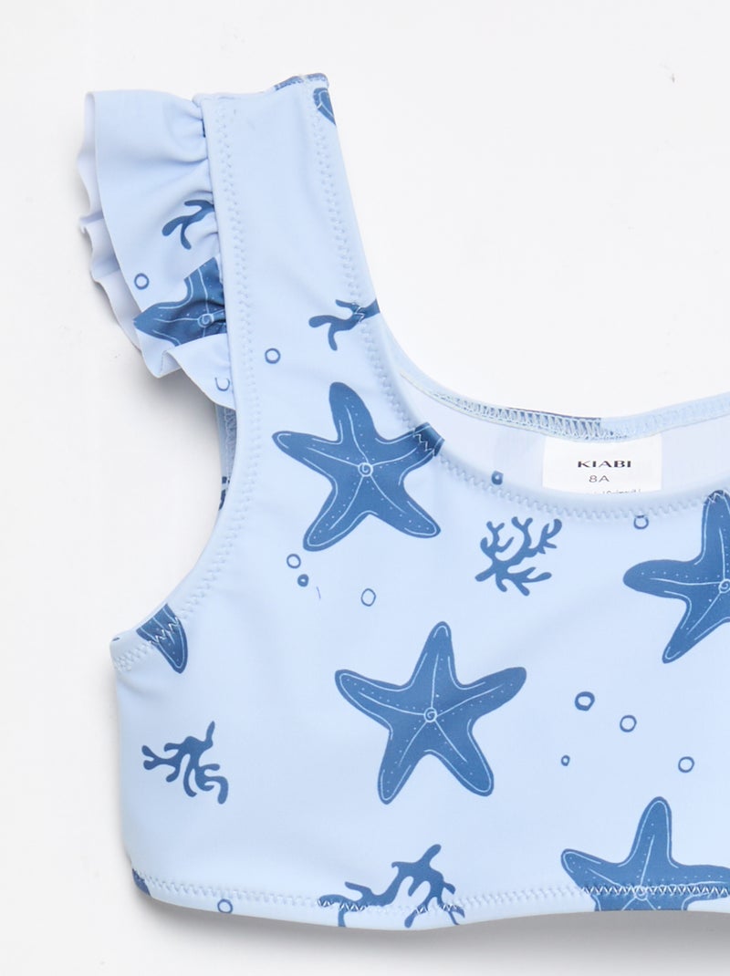 All-over badpak - 2-delig Blauw - Kiabi