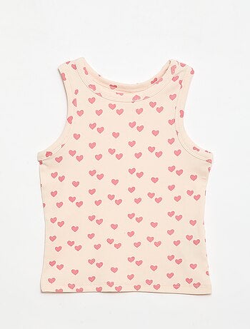 All-over ribtop