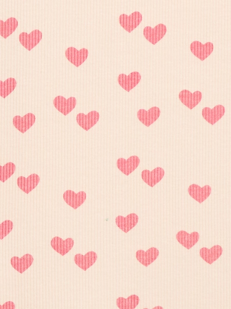 All-over ribtop Rose - Kiabi