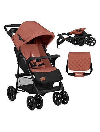All-terrain kinderwagen LIONELO Emma – 6–36 maanden – Tas inbegrepen – Snel opvouwbaar
